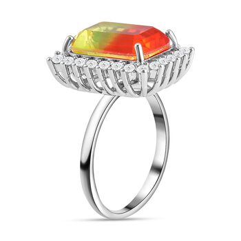 Glas Schmuckset Reines Messing