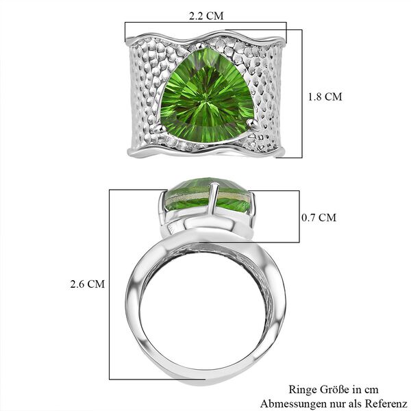 Chartreuse Quarz Ring - 6,26 ct. image number 7