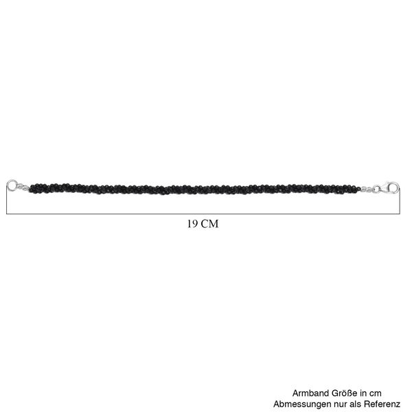 D'Joy schwarzes Spinell 19cm Armband - 35 ct. image number 6