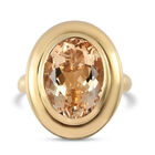 Citrin Ring 925 Silber vergoldet  ca. 5,40 ct image number 0