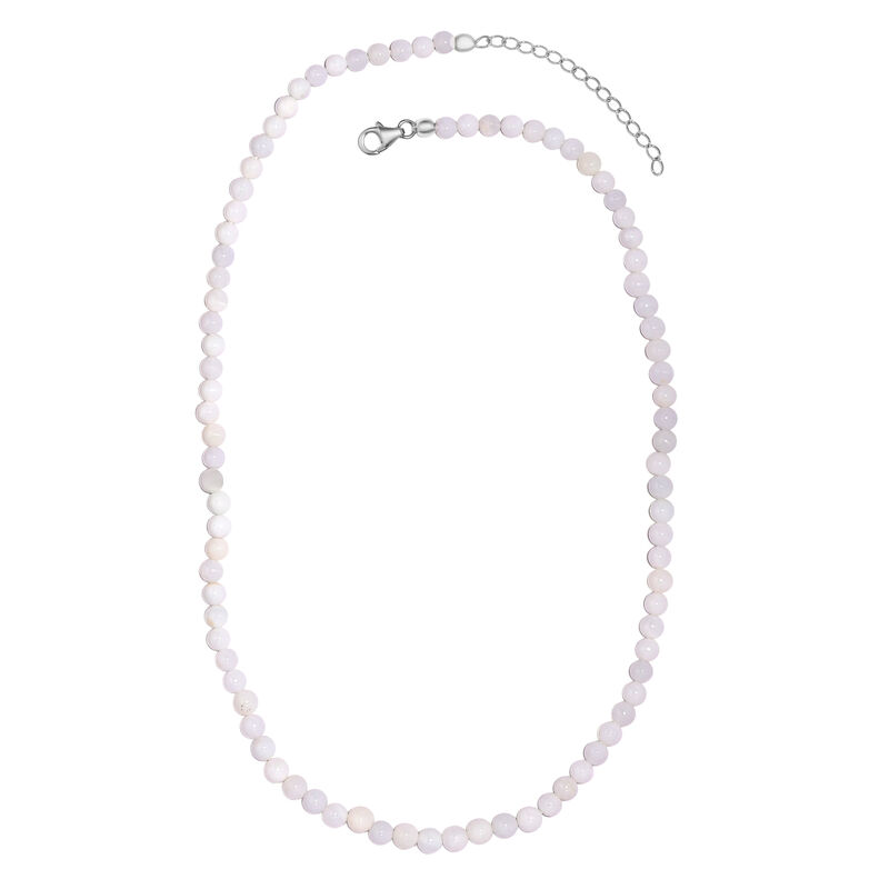 Pristine weiße Opal-Halskette image number 0