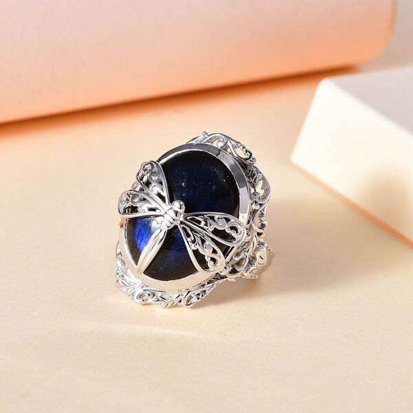 AAA Labradorit Ring - 19,28 ct. image number 2