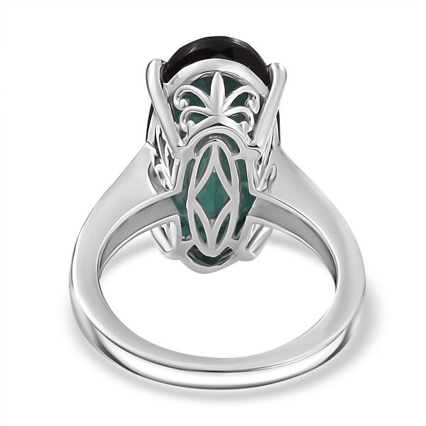 Alexandrit Triplett Quarz und Zirkon Ring - 9,71 ct. image number 5