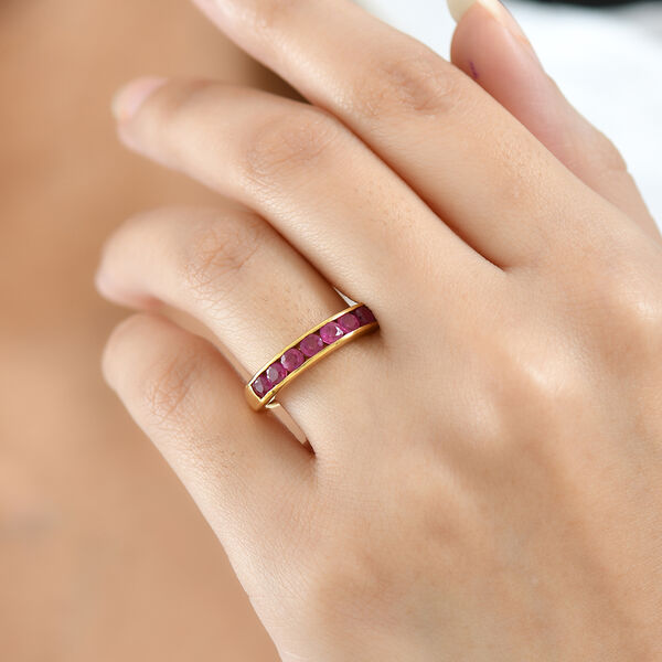 D'Joy AA afrikanischer Rubin Ring - 1,22 ct. image number 3