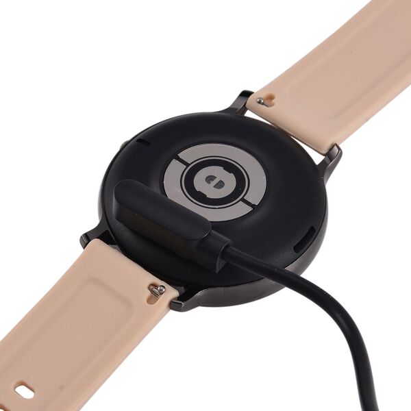 STRADA Hiwatch Plus Smartwatch - Schwarz-Goldenes Geh&auml;use mit Silikonarmband, Multisportmodi und Gesundheits&uuml;berwachung, Bluetooth 5.0 image number 8