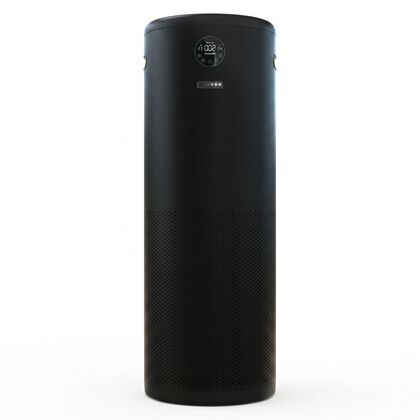 JADE Luftreiniger mit HEPA Filter und Ionisator, leise und effizient, Schwarz