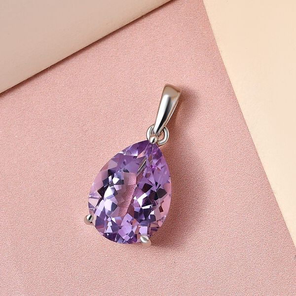 Rose De France Amethyst-Anh&auml;nger - 7,73 ct. image number 3
