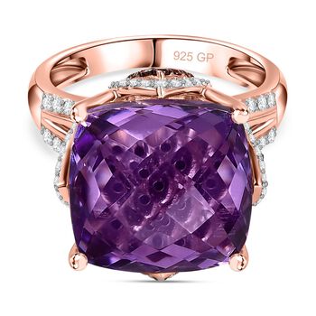 GP Italian Garden Kollektion - AAA Rose De France Amethyst Ring, ca. 10.86 ct