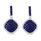 Aqua Nano, Weißer Zirkonia Ohrringe 925 Silber rhodiniert