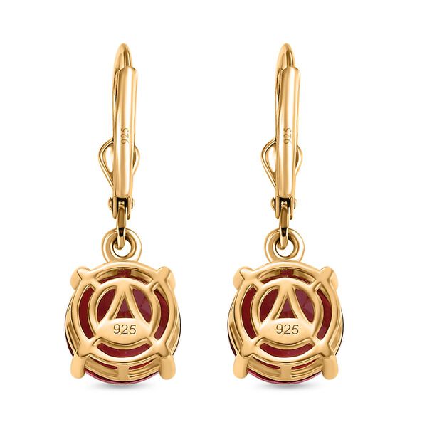 Labor Padparadscha Saphir Ohrringe - 7,88 ct. image number 6