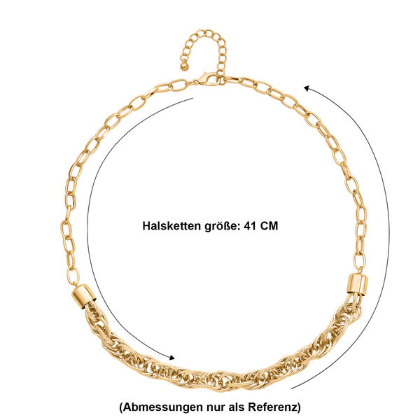 Gelb Halskette ca. 52 cm + 5 cm Extender, ca. 39,00g image number 6