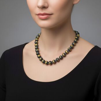 D'Joy nat&uuml;rliche Olmek Jadeit 50cm Halskette - 500 ct.