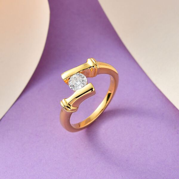 Moissanit Ring - 0,48 ct. image number 8