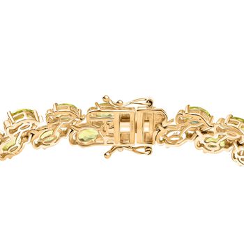 D'Joy nat&uuml;rliches Peridot Armband