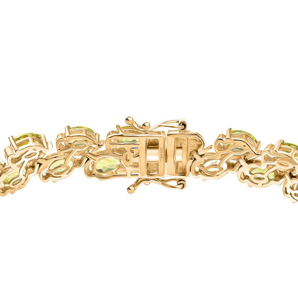 D'Joy nat&uuml;rliches Peridot Armband image number 4