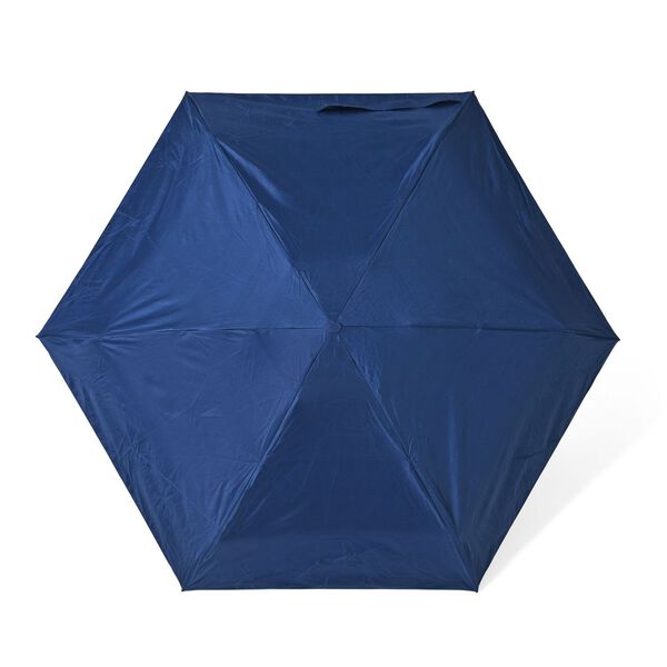 Sturmfester Pocketschirm mit UV-Schutz und Etui, 91x52cm, Marineblau image number 3