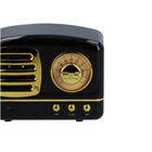 Retro Bluetooth Lautsprecher, Größe 9,8x5,8x7,2 cm, Schwarz image number 4