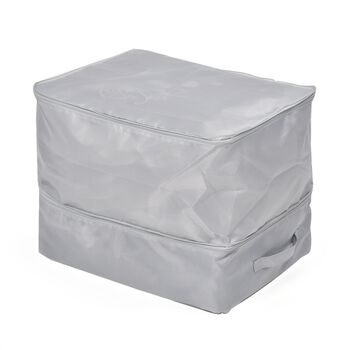 Aufbewahrungssack aus Oxford Gewebe, dunkelgrau