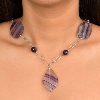 Afrikanische Amethyst 50cm Halskette - 240 ct.