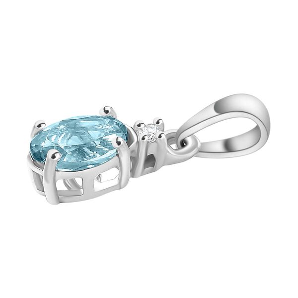 AA Lagunen Apatit und Zirkon Schmuckset - 3,50 ct. image number 8
