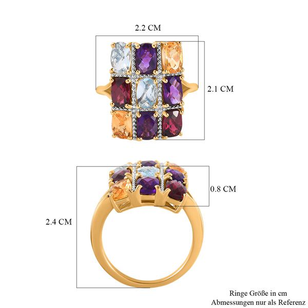 GP Royal Art Deco Kollektion - AA Edelstein Ring, ca. 5,12 ct. image number 7