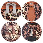 Safari Tasche, Leopardenmuster, braun image number 5