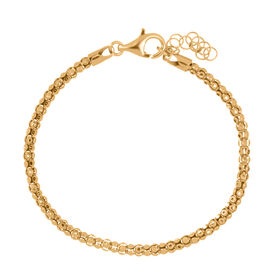 LA BELLA feinstes handgefertigtes Italienisches 925 Silber vergoldet Armband ca. 19 cm ca. 3,82g LA BELLA feinstes handgefertigtes Italienisches 925 Silber vergoldet Armband ca. 19 cm ca. 3,82g