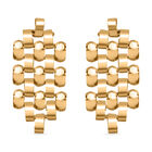 Messing Ohrringe ca. 7,00g