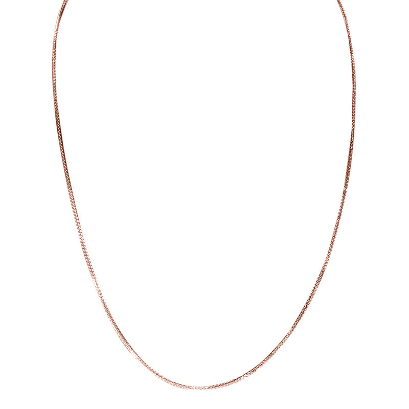 Flexible Spiga-Halskette in rosévergoldetem 925 Silber image number 0