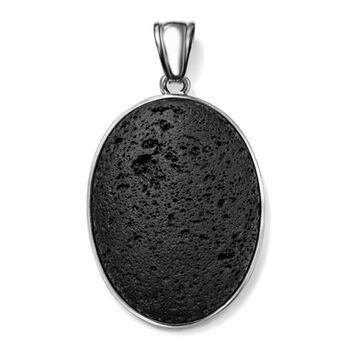 Nat&uuml;rliche Lava Anh&auml;nger ca. 40,00 ct.