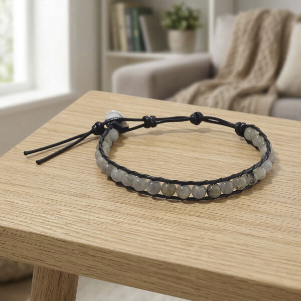 Flexibles Labradorit Armband - 35 ct. image number 2