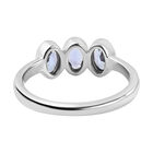 AA Tansanit-Ring, 925 Silber platiniert  ca. 0,72 ct image number 5