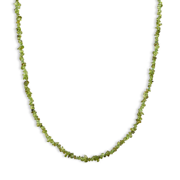 Peridot Halskette 78 cm ca. 250,00 ct.