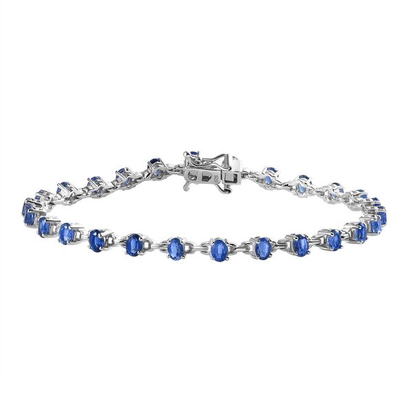 Kyanit Armband, ca. 19 cm, 925 Silber rhodiniert, ca. 5,75 ct. image number 0