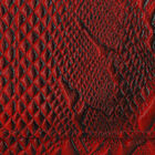 Geldbörse aus 100% Leder mit Pythonmuster und RFID Schutz, Rot image number 6