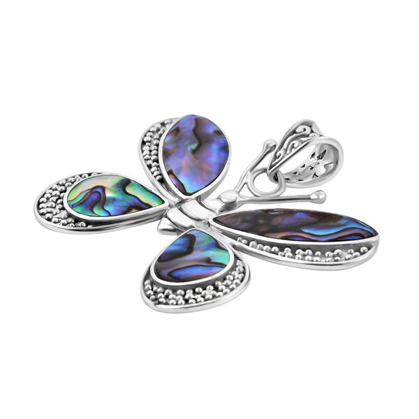 Royal Bali Kollektion - Abalone Muschel Schmetterling-Anh&auml;nger image number 3