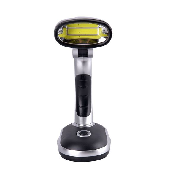 Multifunktionale LED Tischlampe, Silber image number 3