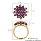 Natürlicher, marokkanischer Amethyst-Ring image number 6