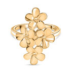 Natur inspiriert- 585 Gold Frangipani Ring (Größe 17.00) ca. 4,69g