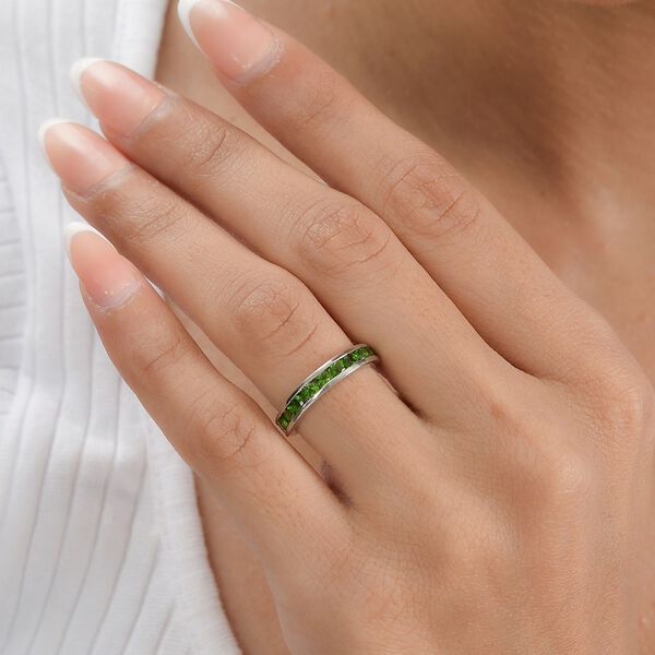 Nat&uuml;rlicher Chromdiopsid-Ring - 1,04 ct. image number 3