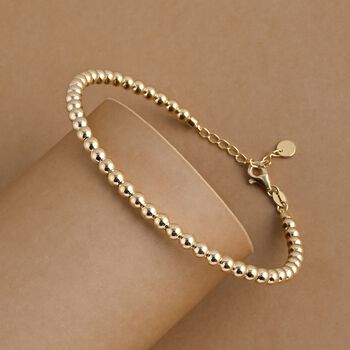 Royal Bali Kollektion - 375 Gold Armband ca. 19 cm ca. 3,94g