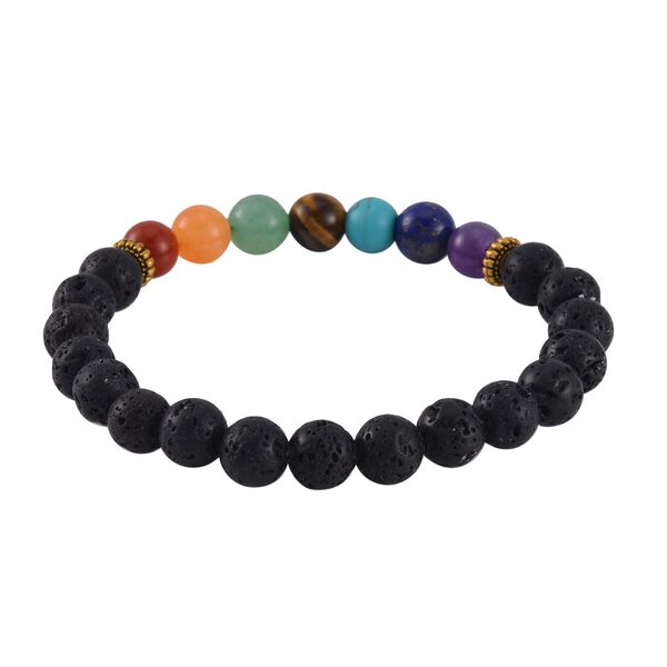 Roter Jaspis, Tigerauge Schmuckset Reine Baumwollschnur und Legierung vergoldet ca. 499.00 ct image number 10