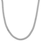 DESIGNER INSPIRIERT Panzer 316L Edelstahl Halskette ca. 45 cm ca. 55,70g, Silberfarben