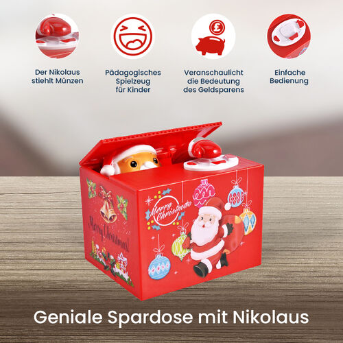 Weihnachtsmann Spardose image number 1