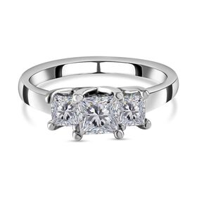Moissanit Ring - 1,43 ct.
