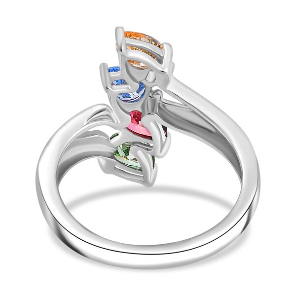 J Francis gefertigt mit Swarovski - Mehrfarbiger Swarovski Zirkonia-Ring image number 6