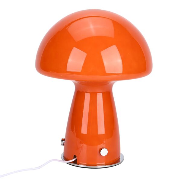 Minimalistische Glas-Pilzlampen mit Touch-Steuerung, Gr&ouml;&szlig;e 22x28cm, Orange image number 5