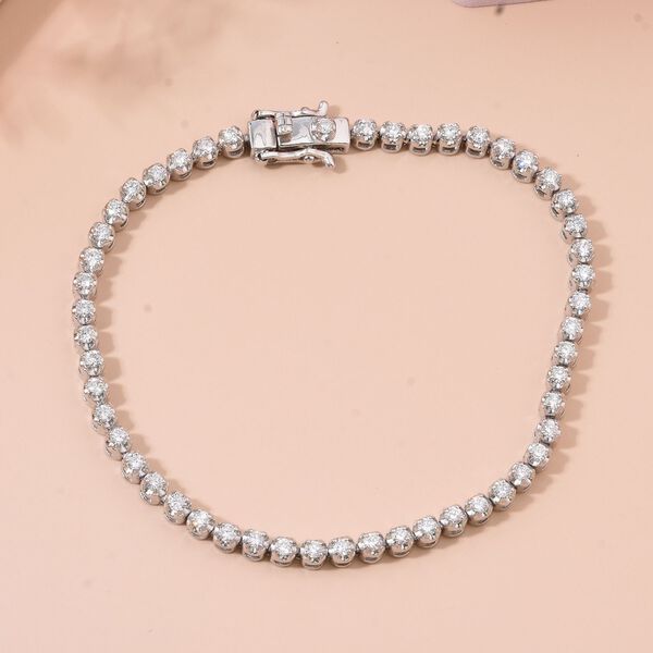 LUXURIANT GCI zertifiziertes VS1-SI1/D-F Labor Diamant 20cm Armband - 1,94 ct. image number 1