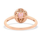 ILIANA AAA rosa Saphir und Diamant-Ring, SI G-H, 750 Roségold  ca. 1,25 ct image number 4
