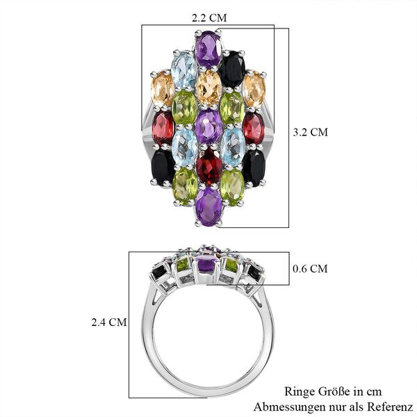 Mehrfarbiger Edelstein Ring - 9.45 Ct. image number 7